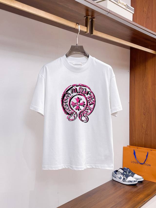 Chrome Hearts 2025 Early Spring New Arrival! The latest short-sleeved, crew-nec