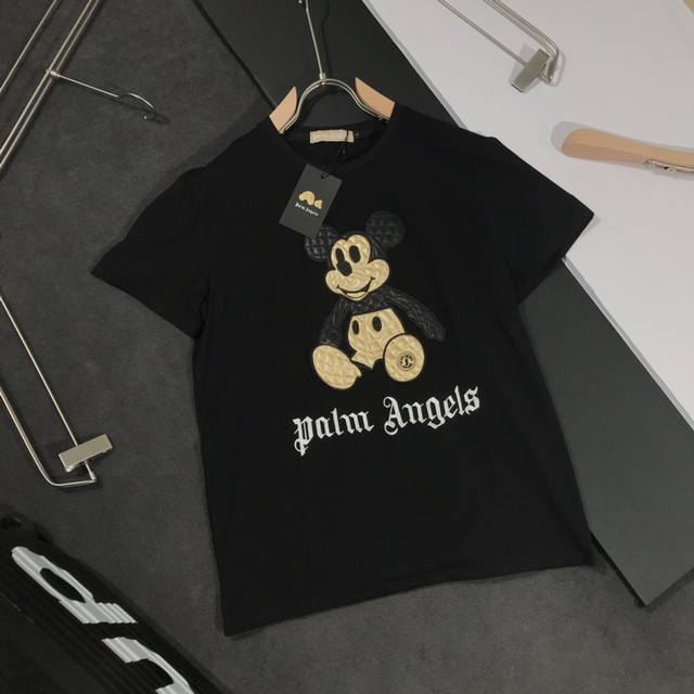 pa Palm Angel imported leather goods with Mickey Mouse print, 20Ss G-net synced,