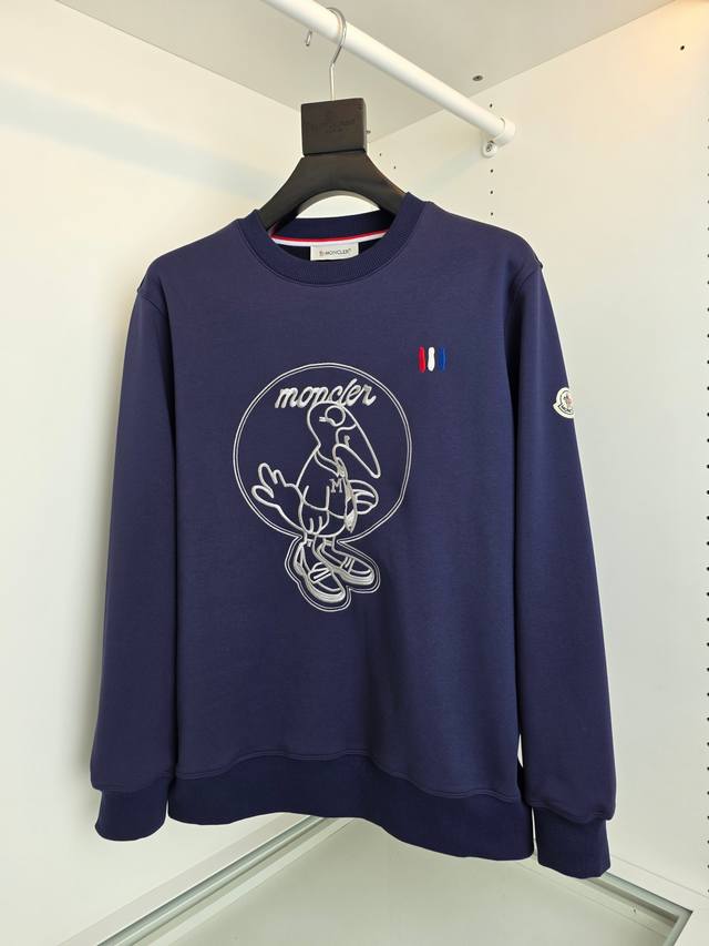 Gsd190Monc*2025 Fall/Winter new arrival. This pullover features a fun cartoon lo
