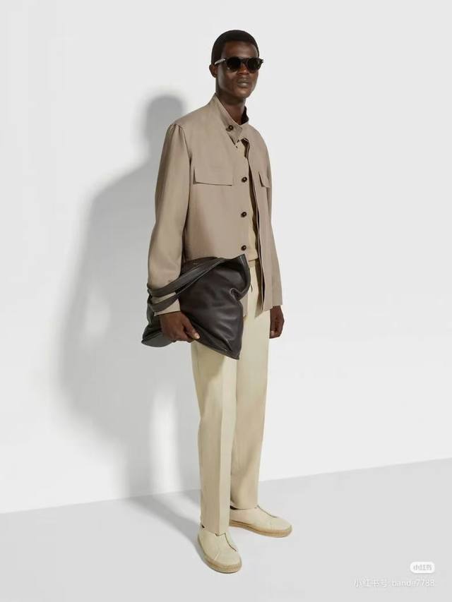 Zegna2025 Autumn Linen Jacket Trading Company Goods