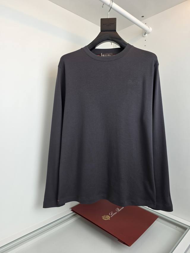 Loro pian*2025 early autumn round neck long sleeve, trading company order, liqui