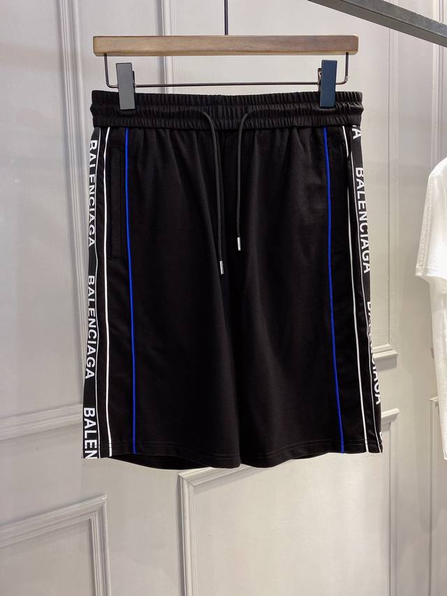 Balenciaga's new summer men's casual shorts, a high-end version! Custom-made fa