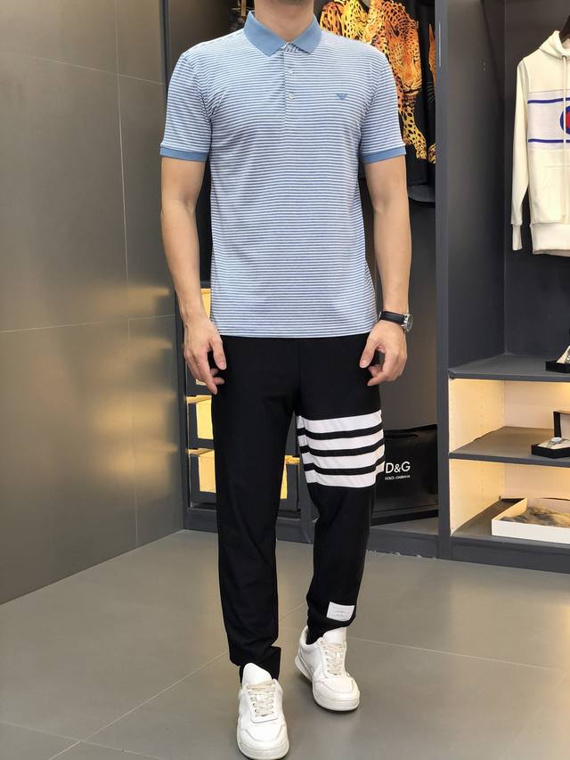 Armani. Spring/Summer SS collection. Casual polo shirts available at the offici