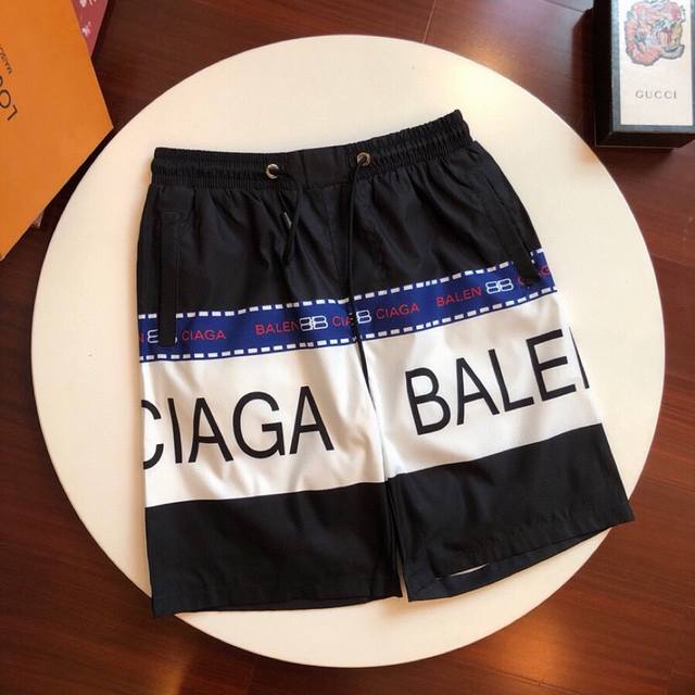 Size: M-3Xl Brand: Balenciaga Beach Shorts Material: Quick-drying, breathable f