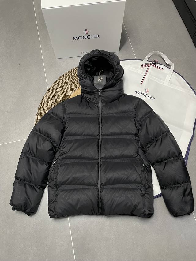 Moncler Masac men's premium down cropped jacket. A must-have for fabric lovers.