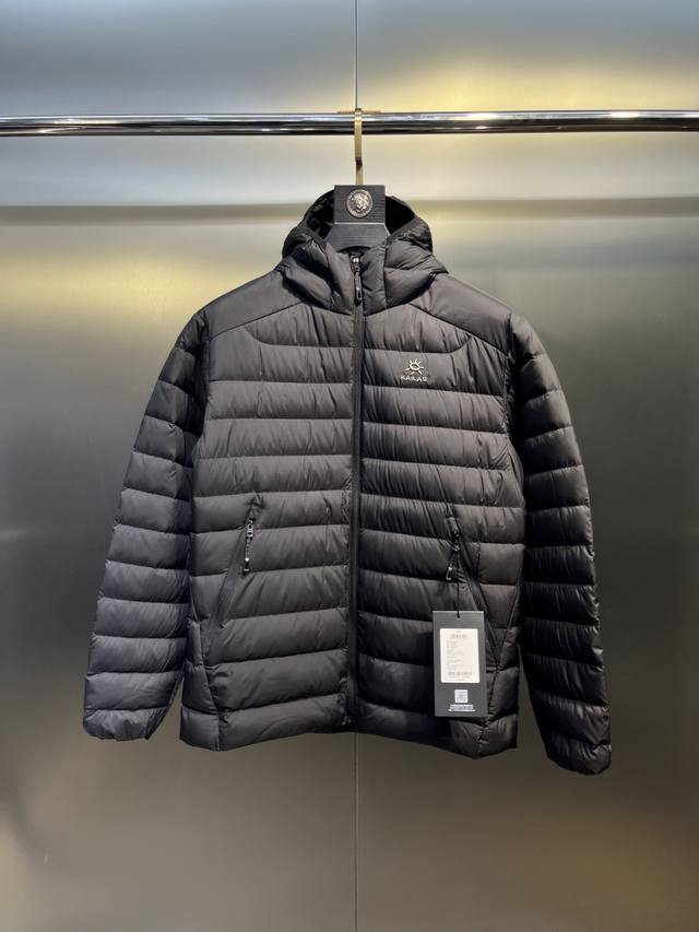 Kailas Black Kailas 2025Ss Autumn New Hooded Lightweight Down Jacket, this is a
