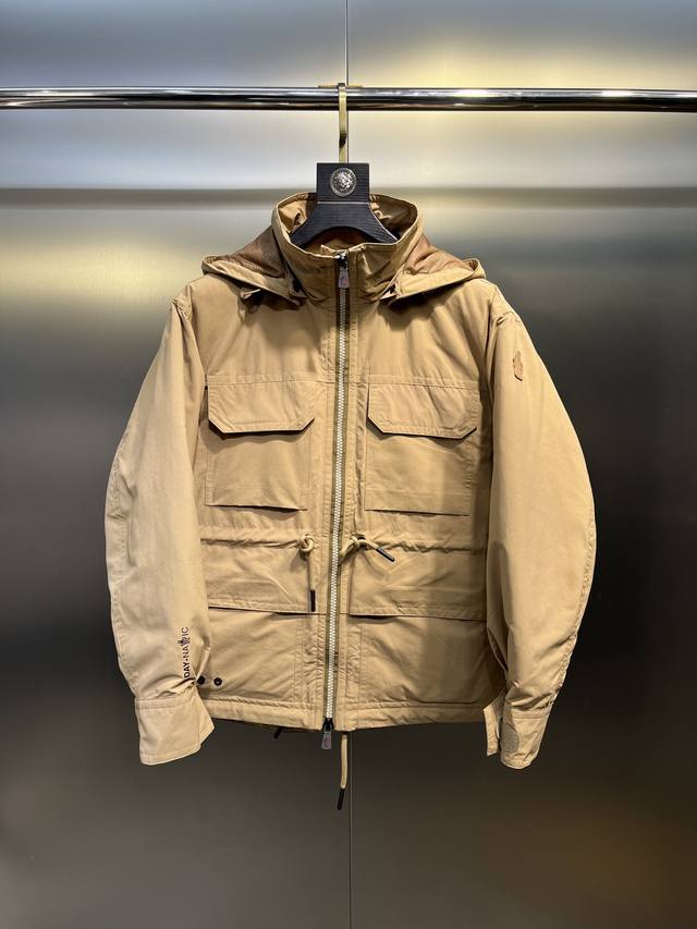 Moncler's new fall/winter down jacket, . Original custom hardware, all imported