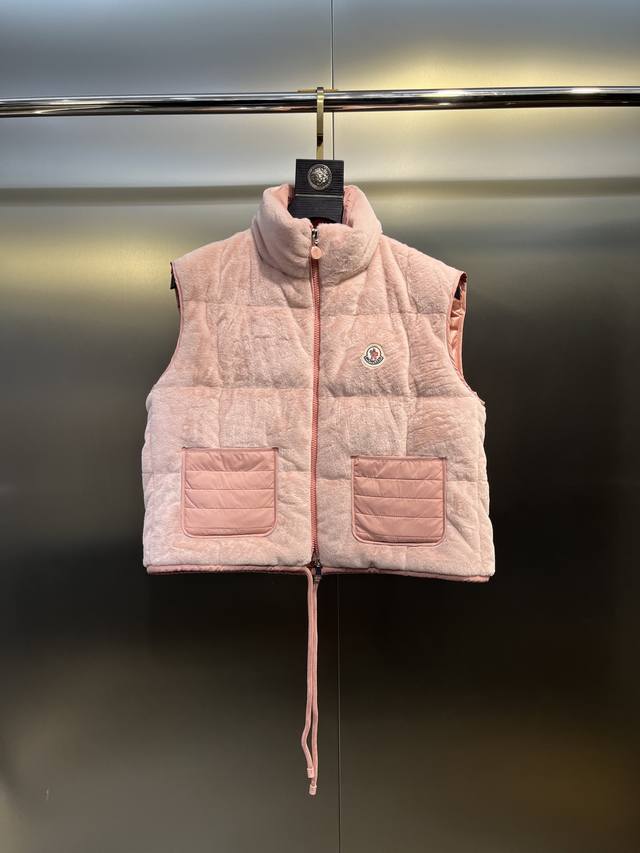 Mengkou The latest autumn and winter fur down vest is customized with imported