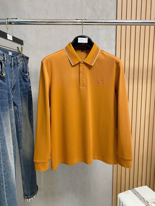 New arrival for the spring, exclusively from Armani, a new original men's polo