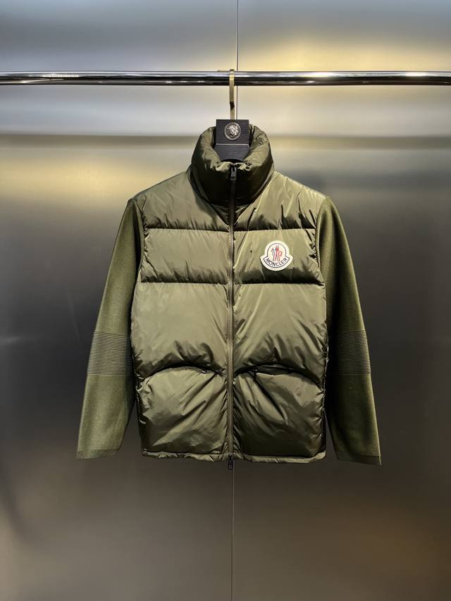 Monkou Down Knit , a popular new fall/winter down jacket. All hardware is impor