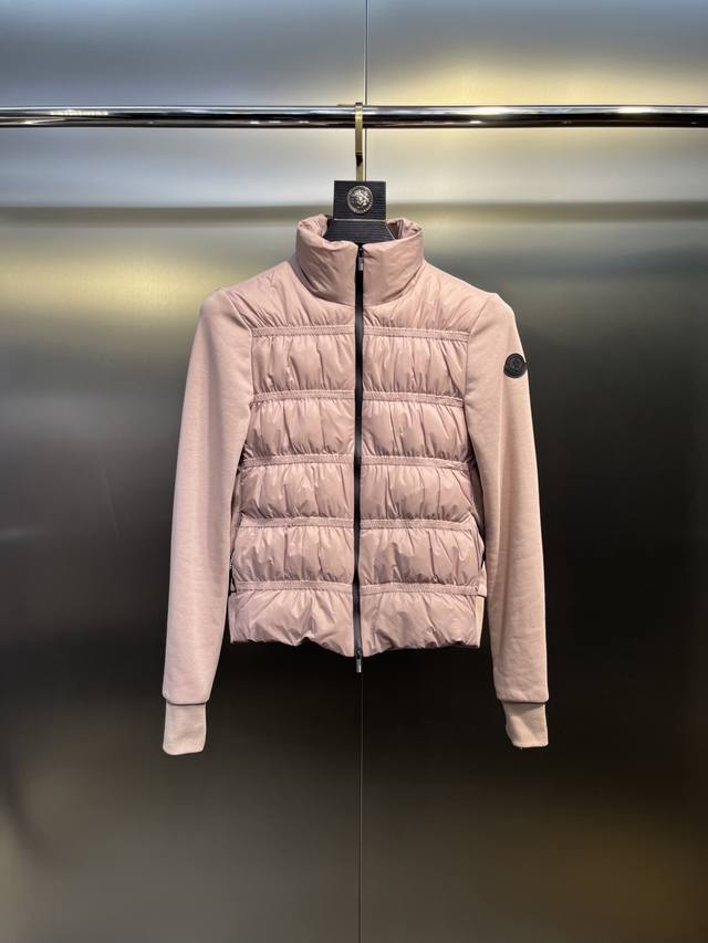 Monkou2025 autumn and winter new style pleated bubble-feel knitted patchwork sta