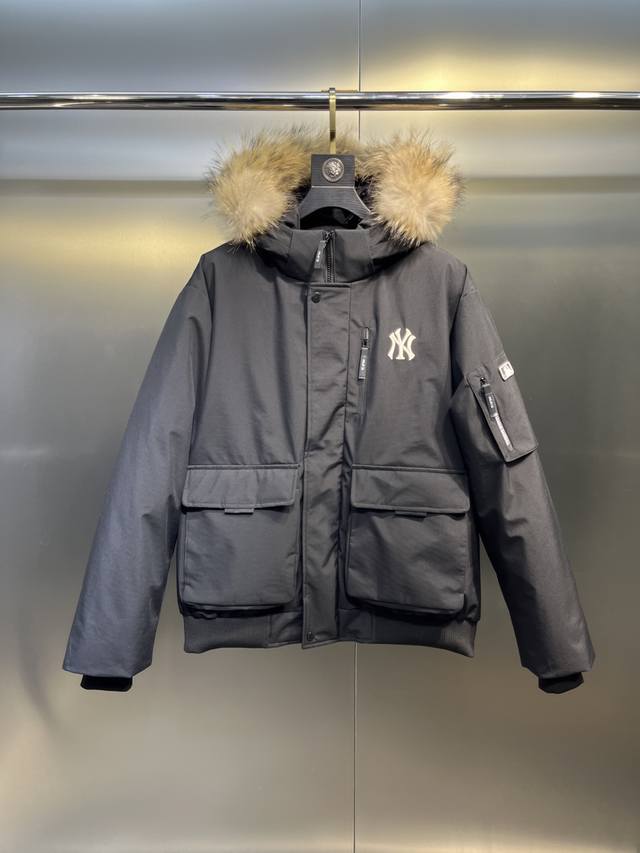 Mlb Third Generation Mlb: 2025 Men's and Women's Fall/Winter Goose Down Parker w