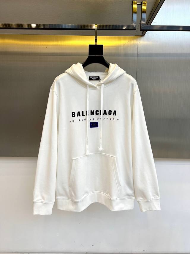 Balenciaga's new hooded pullover sweatshirt for Fall/Winter 2025 showcases mode