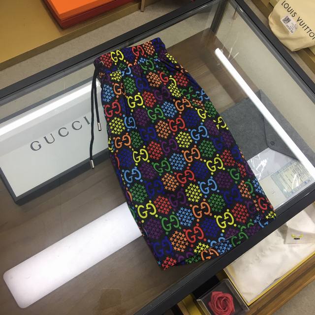 High-quality Gucci hot-selling Ss new summer casual shorts, brand high-definiti