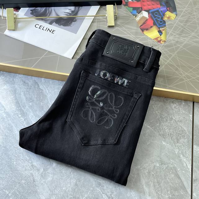 Luo Yiwei's 2025Ss Snake Autumn/Winter jeans. 1:1 original production, the perf