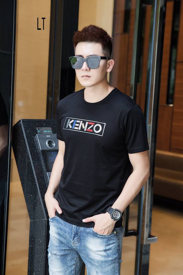 Special price Ken Ss, new spring and summer models, men's short-sleeved T-shirt