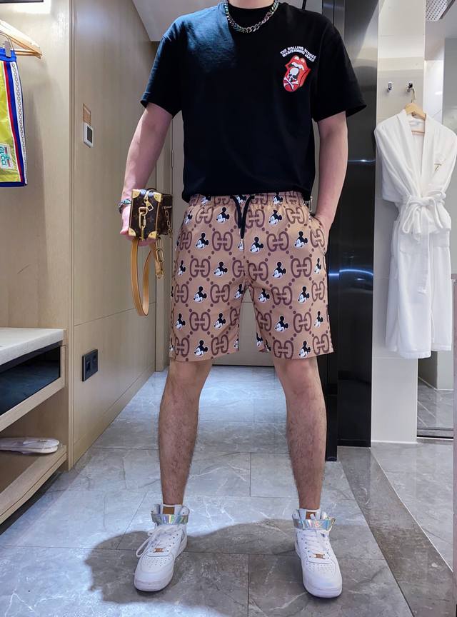 Gujia: New spring and summer casual shorts, customized quick-drying breathable