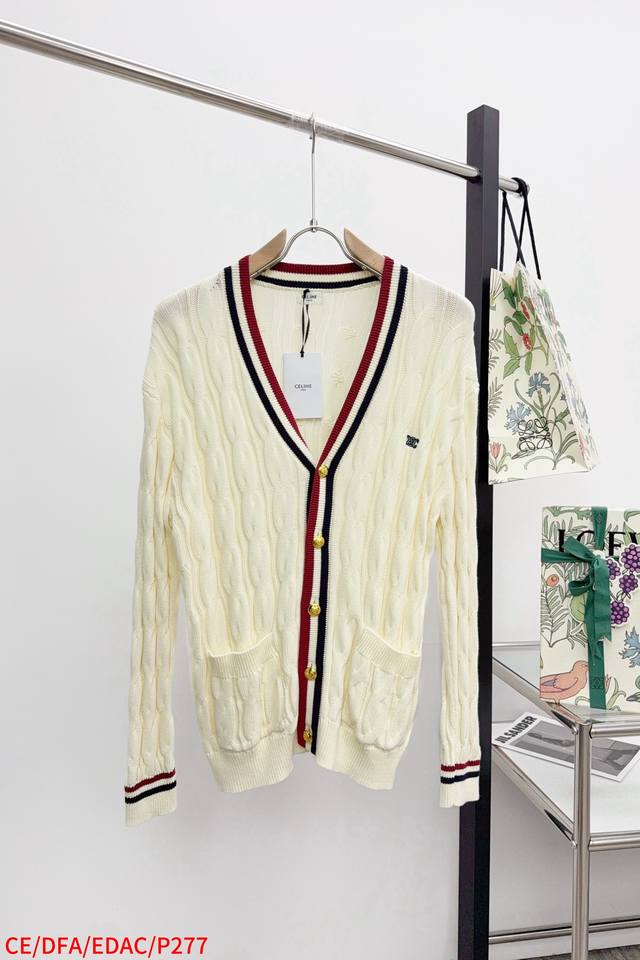 Celine Celine exclusive new original men's casual sweater jacket high-end custom