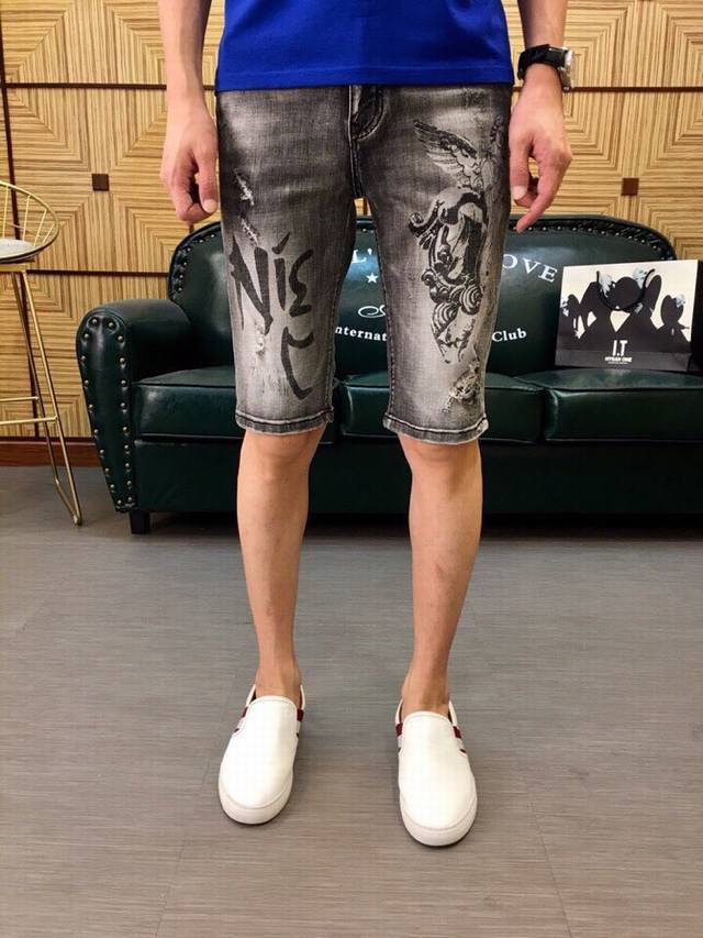 Gucci men's denim shorts are now available on the official Gucci website and the