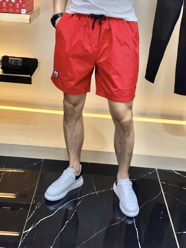 Prada 023 top solid color style shorts, unique style, counter original shorts G