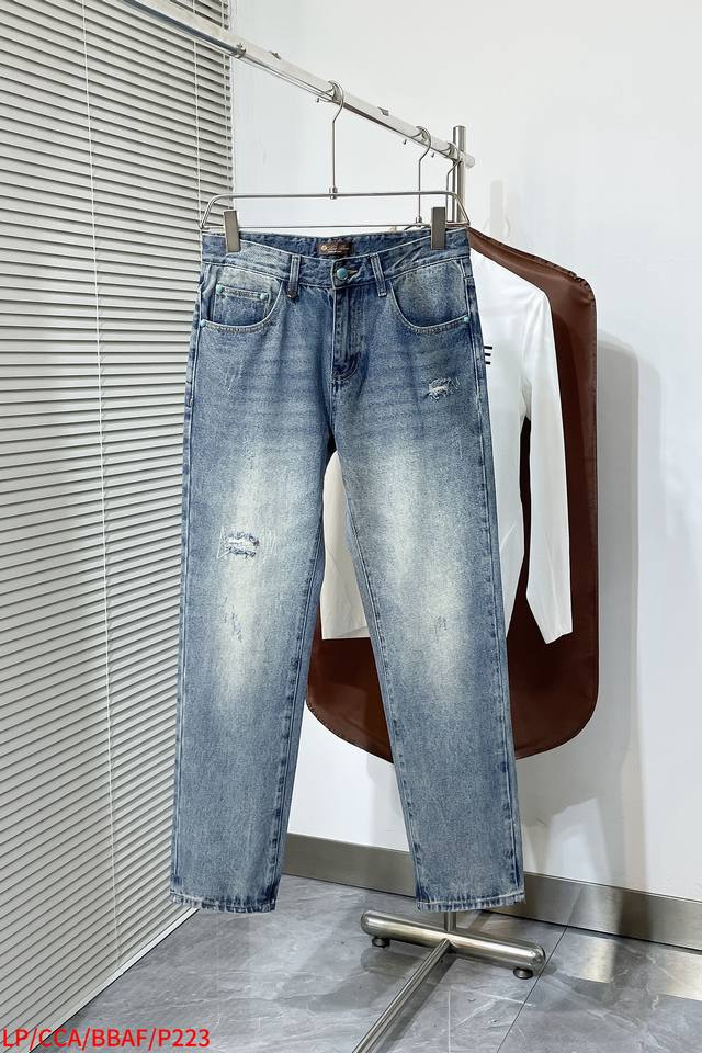 Lp Exclusive, high-end version of the new jeans! Custom-made fabrics are breatha