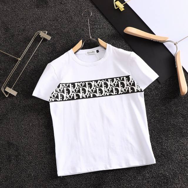 New short-sleeved shirt from Dior's official summer website, counter version, w