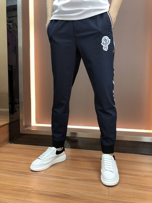 Mengkou. New summer men's casual pants, high-end version! Custom-made fabrics,