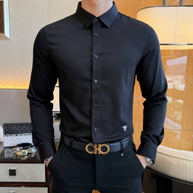 Dior's 2025 Autumn/Winter fashion hit, a high-end long-sleeved shirt, sourced fr