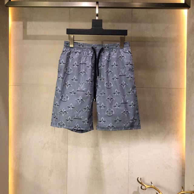 V, new summer release! Men's casual planet shorts made from a thin, soft, and br