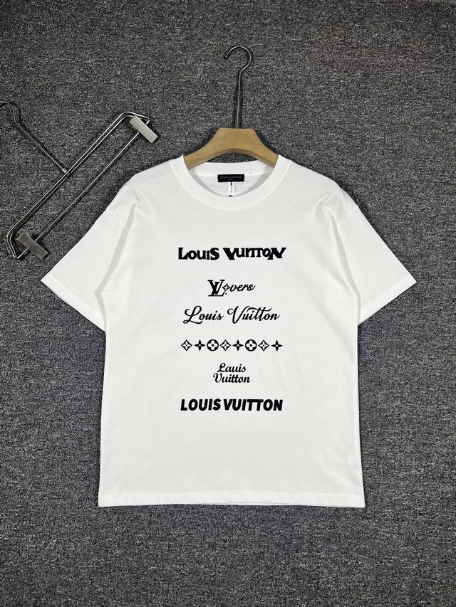 Lv Short-Sleeve Series Season: Spring/Summer 2025 Colors: Black, White, Graphite