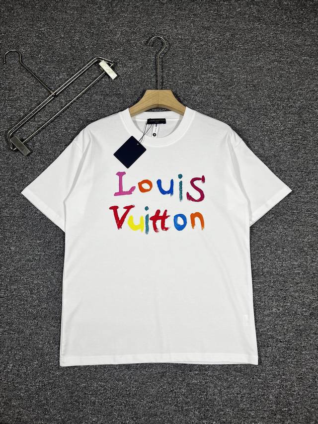 Lv Short-Sleeve SeriesSeason: Spring/Summer 2025Color: Black/WhiteSizes: M-3Xl S