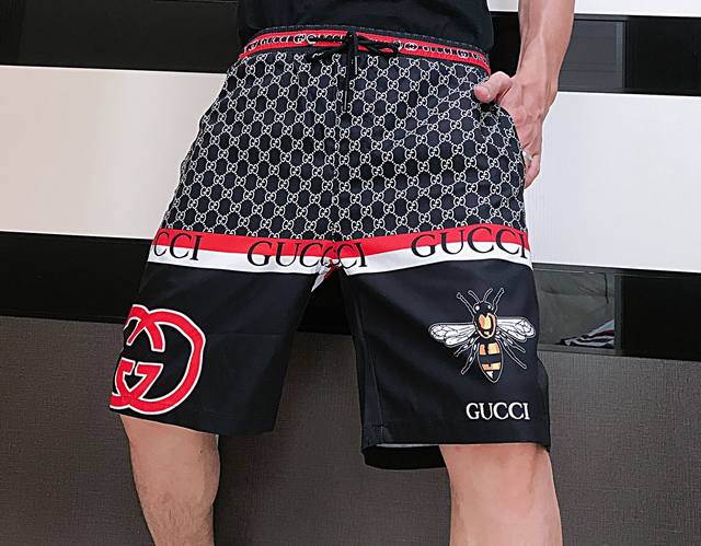 Gucci's new summer beach shorts! 1-to-1 reproductions of the originals from the