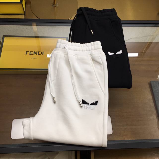 New Fend... 2025 season new men's casual pants. Made of premium custom-made fin