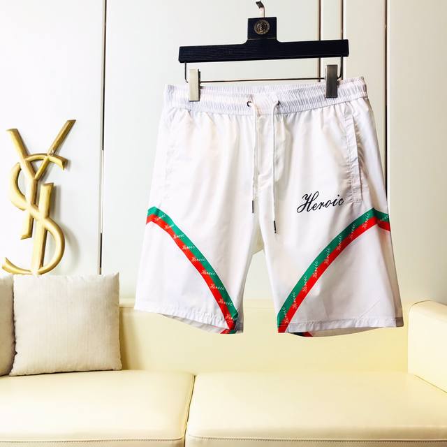 Trendy Welldoll summer new men's casual shorts. Custom-made quick-drying fabric