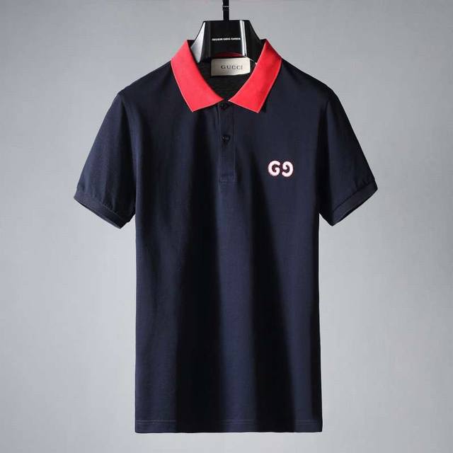 Gucci's new spring/summer lapel short-sleeved top is available on the official w