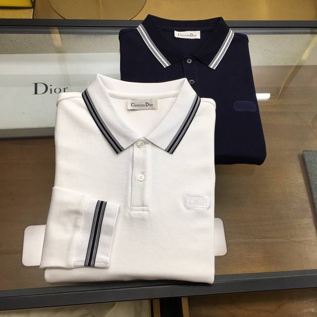 New Arrival: Dio...R 25 Fashion Long-Sleeved Mercerized Piqu