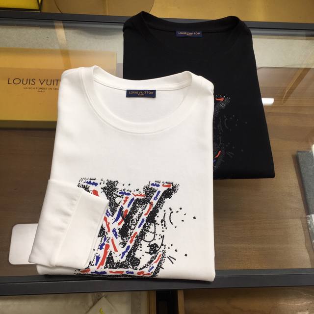 New LV sweatshirt 2025 season fashion long-sleeved sweatshirt, high-end custom