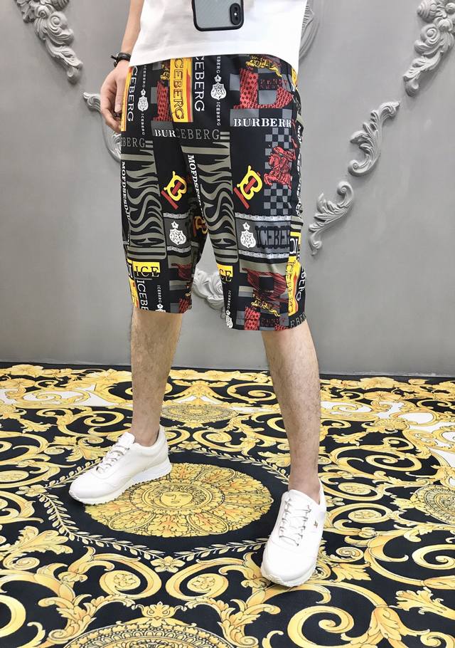 Burber*Ry B's 20Ss new summer casual shorts, original reproduction, overall jacq