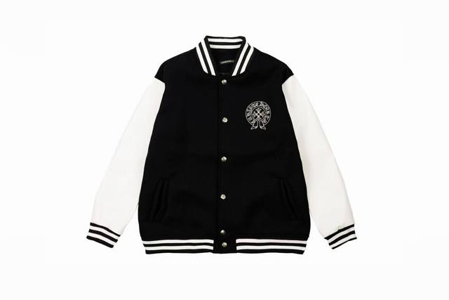 Ch Chrome Hearts baseball jacket . After a month of trying to create the origin