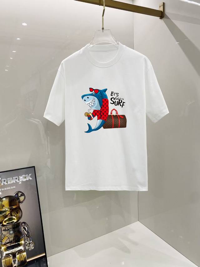 Louis Vuitton# 2025 Spring/Summer new release, the latest short-sleeved round ne