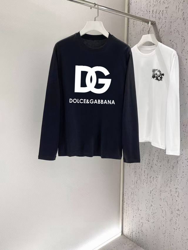 Dolce & Gabbana's new 2025 autumn and winter counter fashion casual long-sleeve
