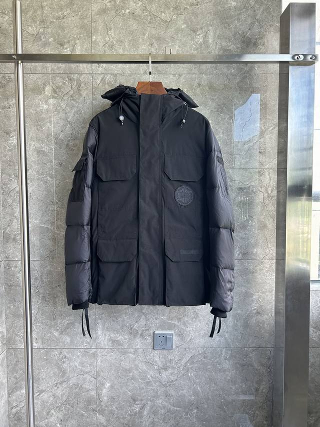 Factory price p 2058Mw paradigm Expedition parka-Wd men's style. Color: Black.
