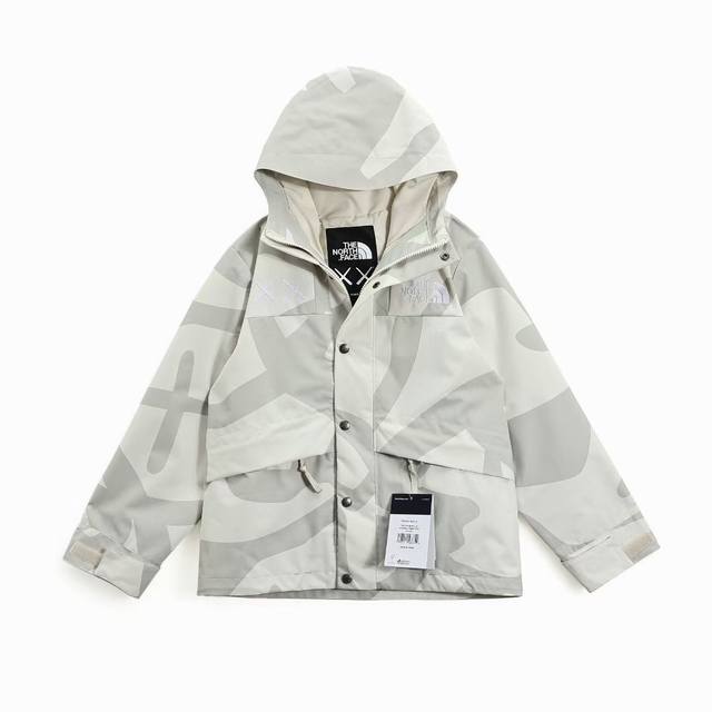 Factory Price p Kids' Shipping! The North Face and Kaws Fw22 Outdoor Colorblock