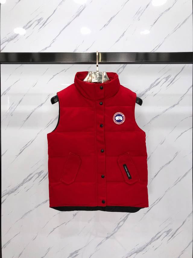 Style: Women's Big Goose Vest Color: Red Size: S-Xxl Canada Goose Freestylecrew