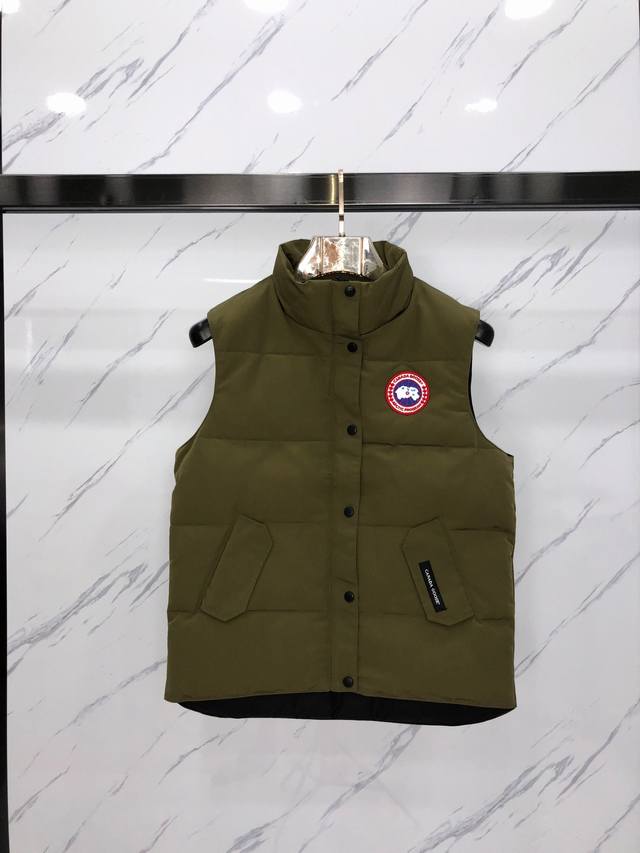 Style: Big Goose Vest Women's Color: Army Green Size: S-Xxl Canada Goose Freesty