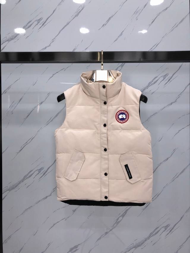 Style: Big Goose Vest Women's Color: Off-white Size: S-Xxl Canada Goose Freestyl