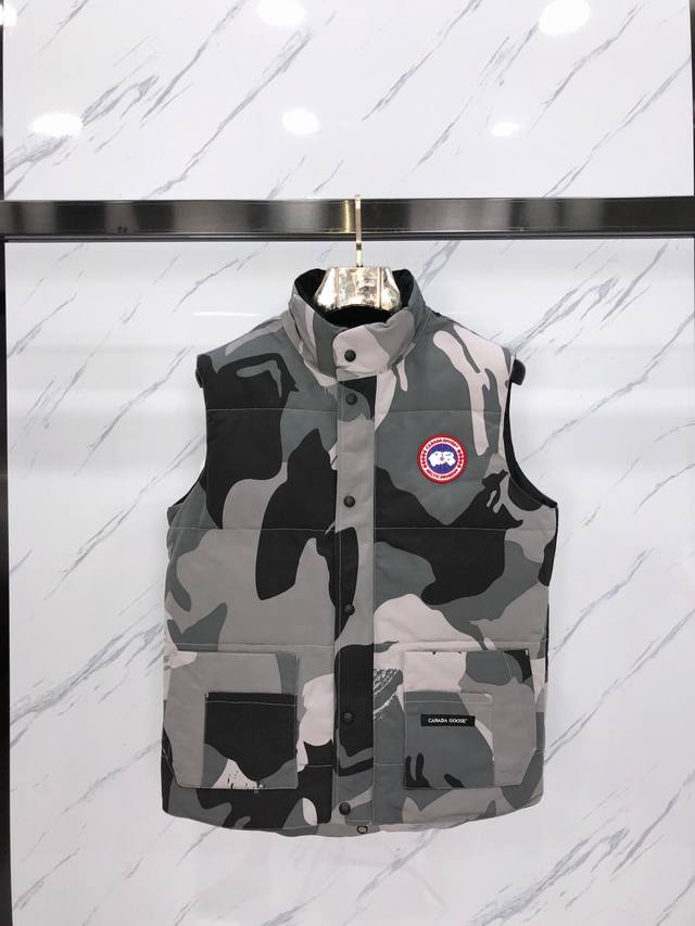 Style: Big Goose Upgraded Version Couple VestColor: Gray CamouflageSize: Xs-Xxl