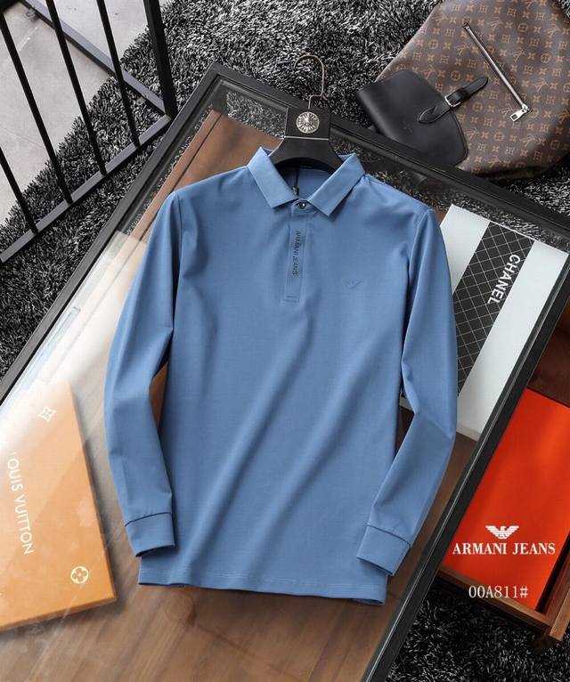 New winter lapel T-shirt from Armani. This 2020 winter collection is a major re