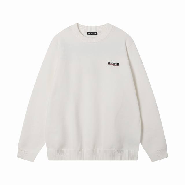 Balenciaga sweater series, unisex style. Timeless elegance. Made from a modal co