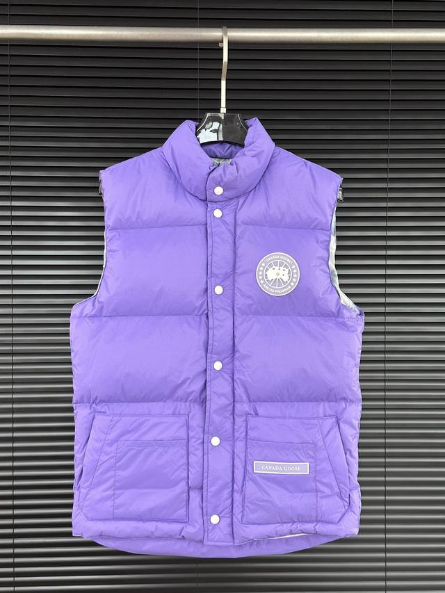 Canada Goose White Label Glacier Down Vest Purple